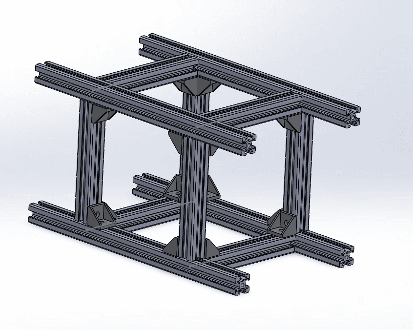 Aluminium profile box