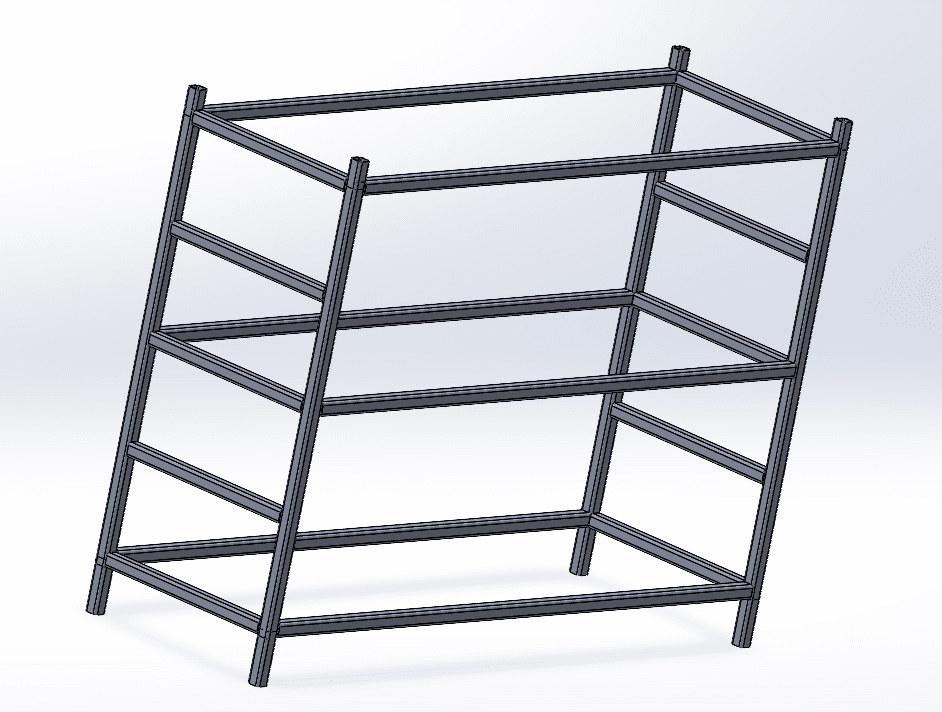 Rack weldment